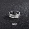 Men's Ring, Niche High-end Sensory Ring, Index Finger Ring, Simple Adjustable Ring