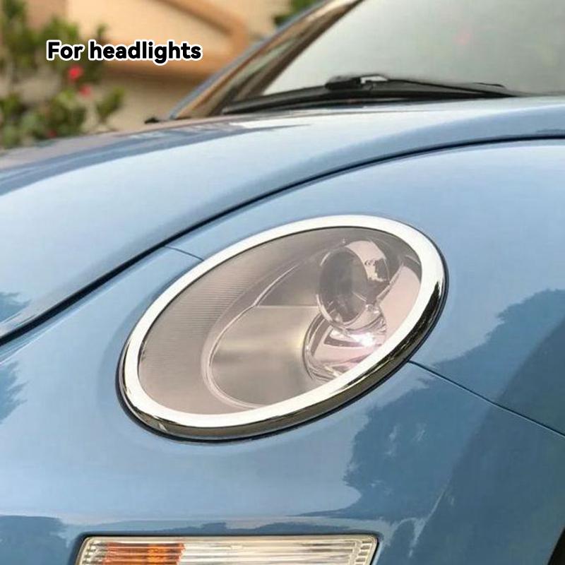 Kryt čočky světlometu, skořepina, kroužek, ozdobná nálepka, zadní světlo, pokovené dekorativní díly Pro Volkswagen Beetle 2005 - 2011