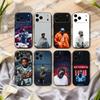 K-Kendrick-K Rapper L-Lamar-R Mobilskal För iPhone 17,16,15,14,13,12,11 Plus,Pro Max,XS,Mjukt Silikon Svart Skydd