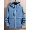 Lente en Herfst Jeugd Casual Baseballkleding Heren Koreaanse Mode Jas met Capuchon Vest Sportjack