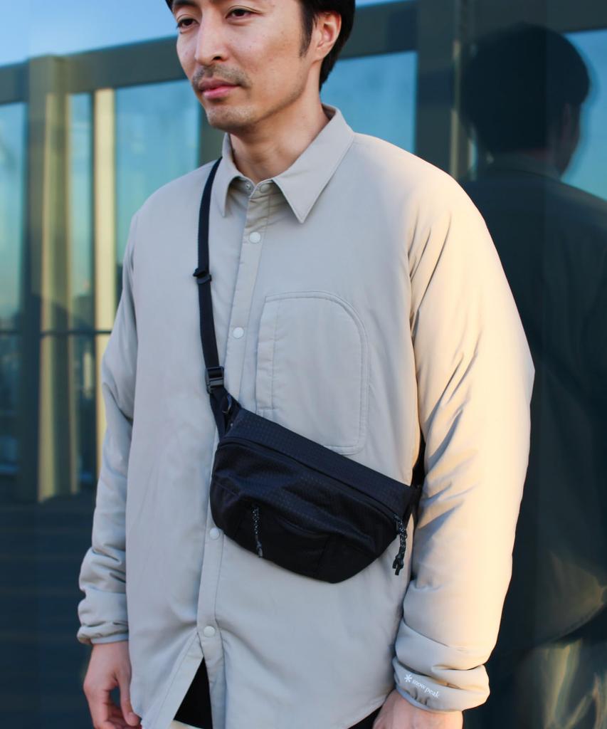 Snow Peak Robic Fanny Pack Bag Shoulder Bag Crossbody Bag DARK OLIVE One SB-26SU017 Men's Women's