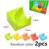 Big Size Slide Race Run Track Ball Brick Large Particle Building Block Funnel Slide Maze Accessories Kid Toys Compatible Duploes