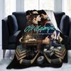 Off Campus Hockey Romance Grahams Flannel Throw Blankets Blankets for Home Bedroom Ultra-Soft Bedroom Quilt,