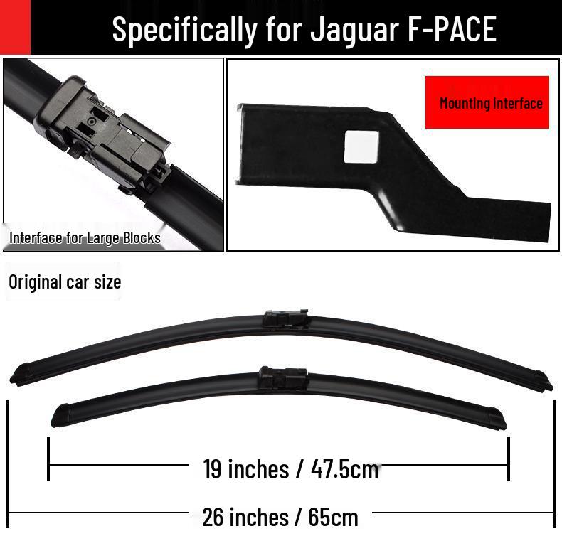 Jaguar F-PACE 16-19 Rear Wiper Arm Assembly Original Rocker Arm Wiper