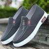Comfortabele, antislip en slijtvaste runderspierzool: oude Beijing stoffen schoenen heren board schoenen zijn lichte en ademende canvas schoenen,