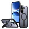 KEYSION Hollow Heat Dissipation Case for MagSafe for Xiaomi POCO X8 Pro Max Magnetic Cooling Hide Stand Shockproof Phone Cover