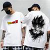 Dragon Ball Z Prindiga Lühikeste Varrukate Puuvillane T-särk Son Goku Vegeta Meeste Naiste Rõivad Harajuku Y2k Tee Vintage Suvine Streetwear