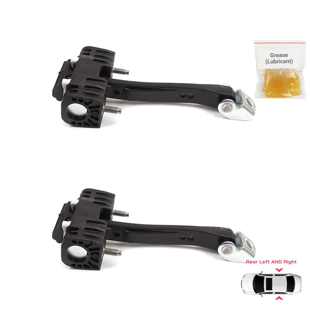EDP942-1 2 Pieces Rear Left AND Right Door Catch Hinge Brake Stop Check Strap Limiter for Peugeot 508 MK1 W23 8D 8E 2010-2018 9670519680