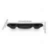 Luggage Foot Bracket Screw-Mount Suitcase Support Base Long-Lasting