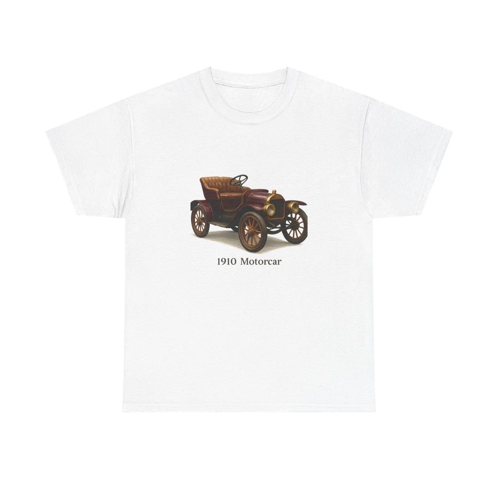 Unisex Volwassen T-shirt 1910 Automobiel Messing Tijdperk Auto