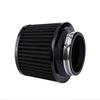 1x 65mm/2.5'' Siyah Motosiklet Hava Filtresi Kovanı Kauçuk Adaptör Yüksek Soğuk Evrensel