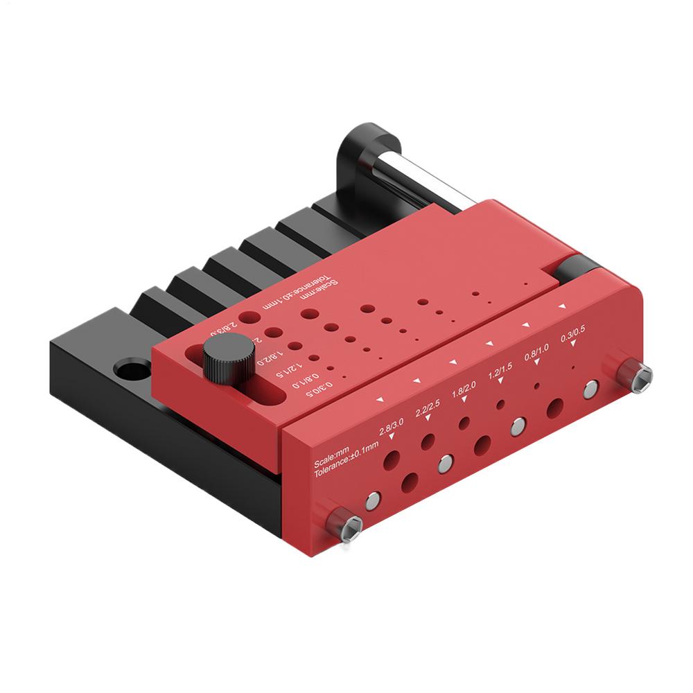 Portable Drill Guide Woodworking Guide Hole Locator Jig Hole Locator For Cabinet Woodworking Drawer Bench Positioning Punching