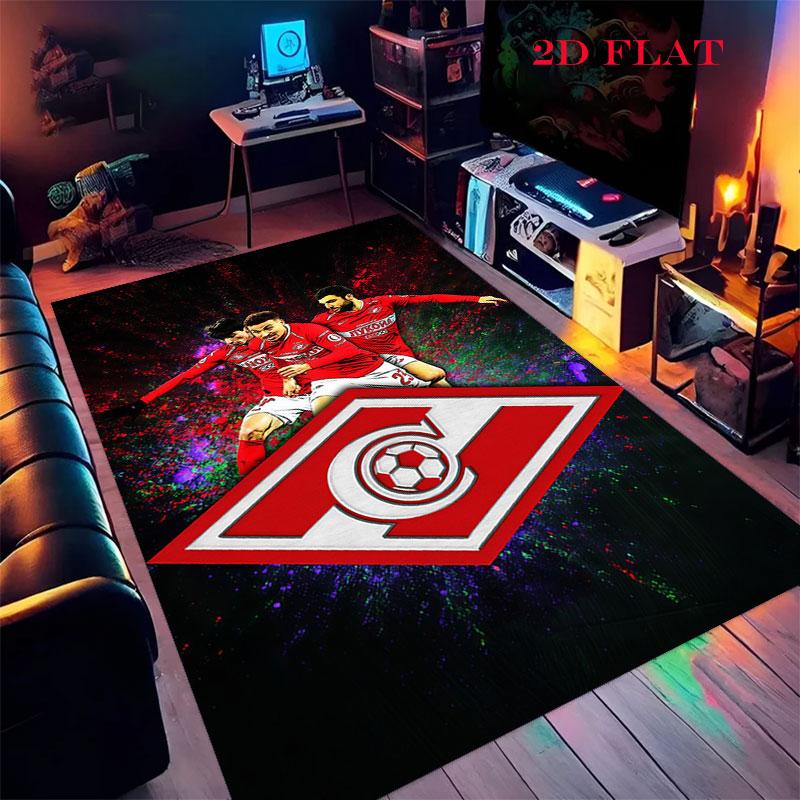 Spartak Moscow Pride Carpet Rug for Living Room Bedroom Home Sofa Decoration,Kids Play Nonslip Floor Mat