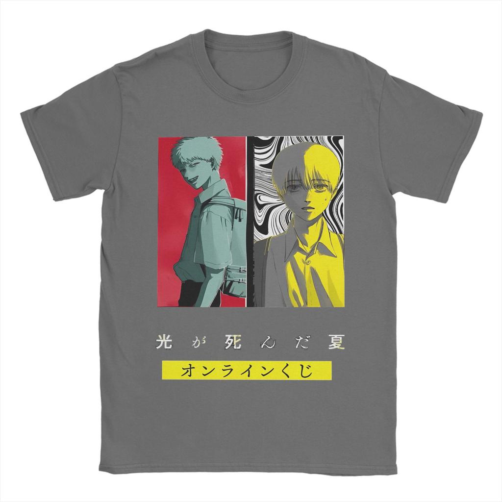 The Summer Hikaru Died Men's T Shirt Casual Tees Short Sleeve Round Collar T-Shirts 100% Cotton 4XL 5XL Clothing