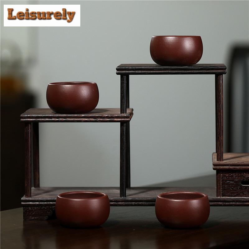 Handgefertigtes Yixing Lila Ton Tee-Set Komplettes Set Japanisches Teezeremonie-Set Haushaltsteekanne und Teetassenset Teegeschirr Geschenkbox