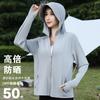 Breathable Professional 1011 New Sunscreen Clothing Women's Summer Hat Mask Integrated UV Protection Ice Silk Sunscreen Clothing Jacket