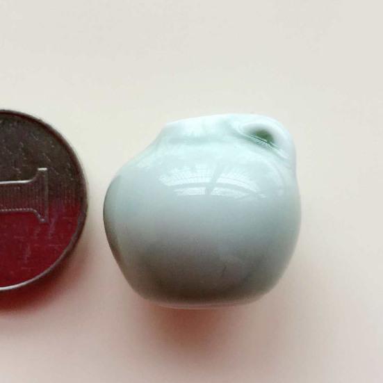 Magnet pentru frigider pentru vază cu flori din ceramică 3D vază cu plante Magnet pentru frigider pentru biroul de acasă dulap de bucătărie Mini simulare de decorare a vazei