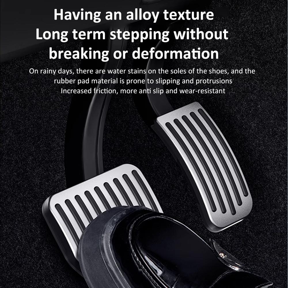 Car Foot Pedals for Ford Focus C170 2005~2016 Rest Brake Accelerator Stainless Steel No Drilling Alloy Covers Interior Acessorie