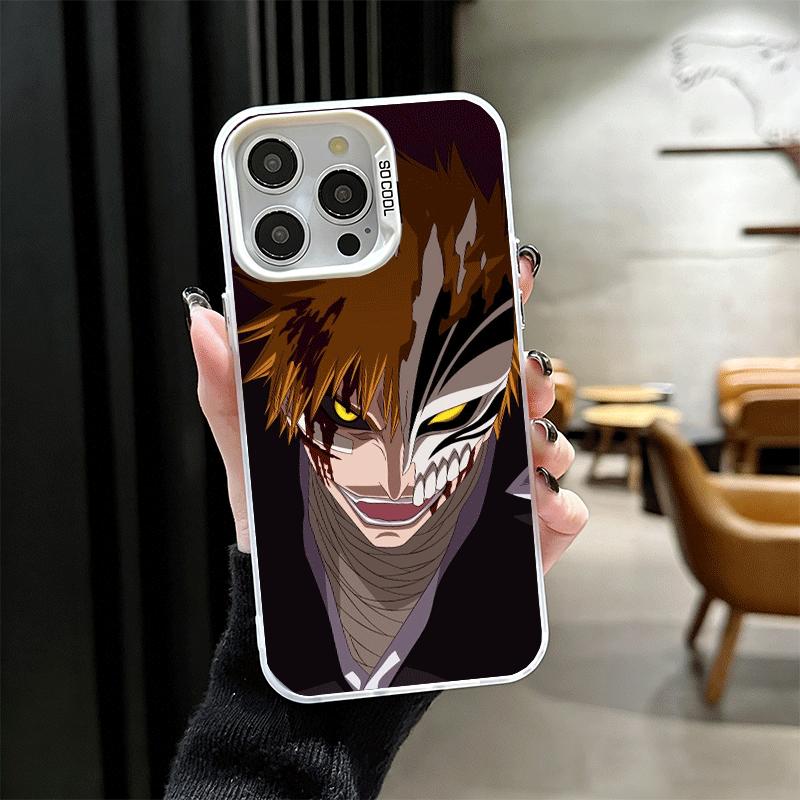 Bleach Kurosaki Ichigo Weiche Handyhülle für iPhone 15 16 17 Pro Max 17Air 16E 14 Plus 13 12 Mini Stoßfeste Hülle Rückschale