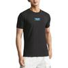 Slim Fit Comfortable Crew Neck Letter Print Short Sleeve T-Shirt Men Tops Black J324254-BEH