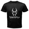 Soulfly Logo Metal Rock Band Schwarzes Unisex T-Shirt