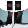 Cxwklz1 Car Logo Center Pillar Protective Film Anti-scratch Sticker Decal For ASX Lancer Pajero Outlander L200 Lancer EX