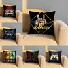 Colorful Graffiti Gamepad Cushion Cover Soft Reversible Durable Pillow Cover MultiScene Use for Home Car Daily Comfort