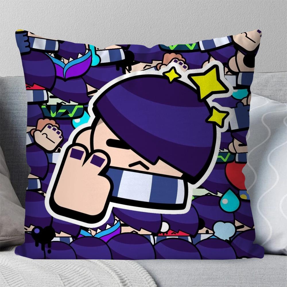 Gioco mobile di battaglia s-stars gioco Federa Quadrata Cuscino Camera da Letto Divano Comfort per il Tempo Libero Cuscino Soggiorno Decorazione per la Casa 40X40