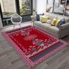 Persian Turkey Bohemian Flower Carpet Rug for Home Living Room Bedroom Sofa Doormat Kitchen Decor,Area Rug Non-slip Floor Mat