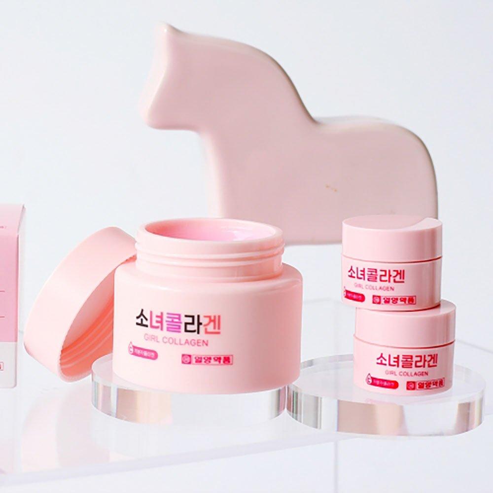 GIRL COLLAGEN Hyaluronic Acid Low Molecular Collagen Cream 90ml+20ml