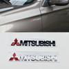 Für Lancer 9 ASX L200 Colt Pajero Outlander Eclipse EVO 15,2x2cm Metall Auto 3D Emblem Buchstaben Aufkleber Heckklappen Emblem UN1