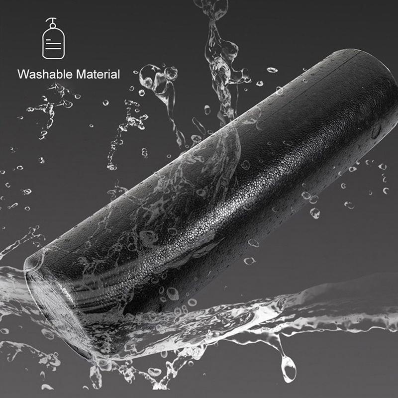 3 Sizes Black Yoga Foam Roller 30/45/60 Cm Exercise Equipment Massage Roller