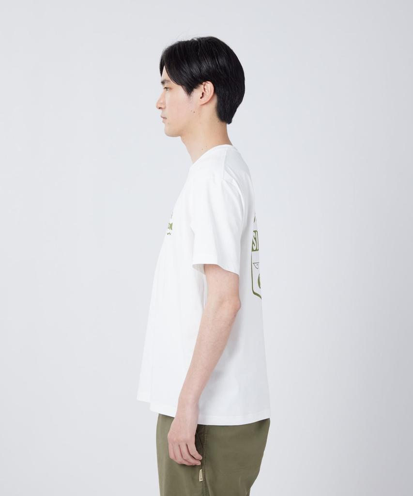 Trad Label Field Plating Short Size M [Snow Peak] T-Shirt SPTL-TS-26SU909 T-shirt, Sleeve, Men's/Women's, White,