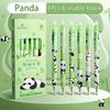 6 Stück Niedliches Capybara Panda Gelstifte Set Radierbare Stifte Büro Schulbedarf Kawaii Ästhetische Schreibwaren