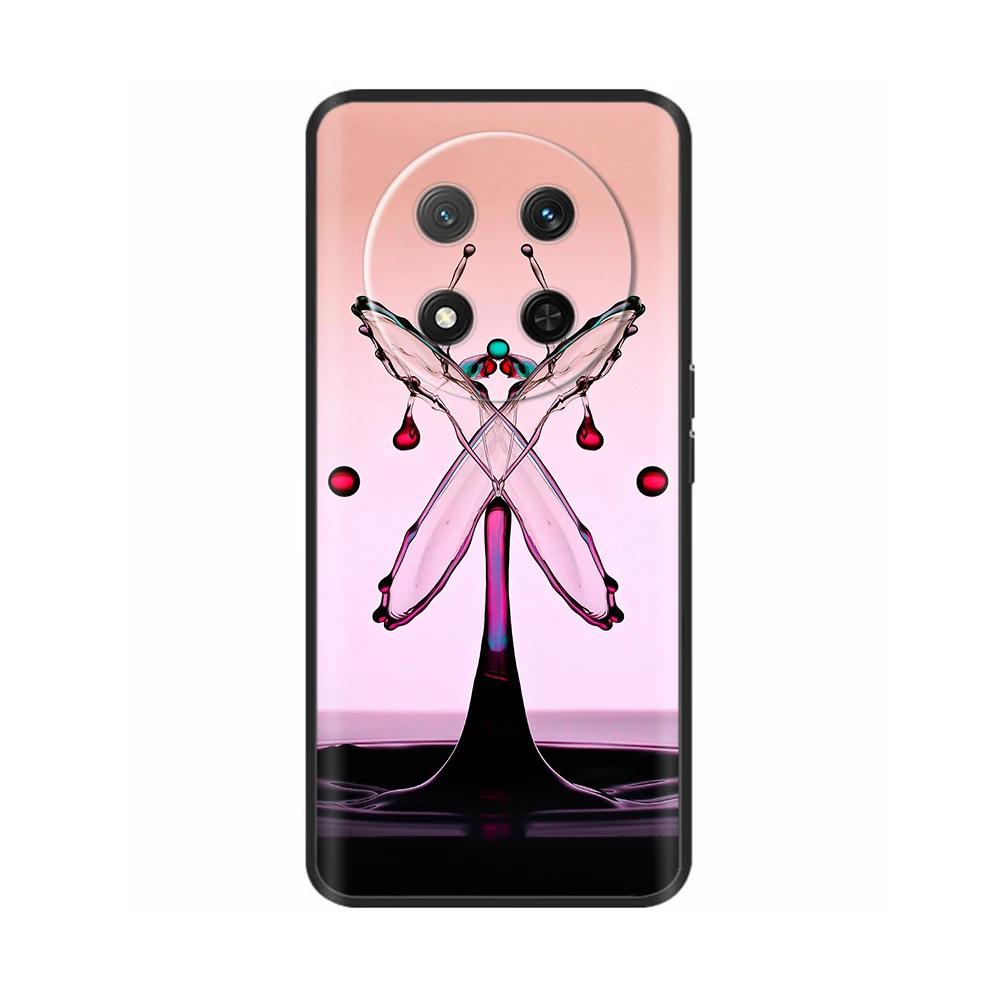 Für Honor Magic7 Lite 5G Hülle Blume Weiche Silikonhülle Für Coque Honor Magic7 Lite Hülle Magic 7 Handyhülle Magic7 Pro Schalen