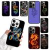 Chinese Dragon Phone Case For iPhone 17 Air 14 13 12 16Pro Max 15 Plus Max Cover Shell Coque
