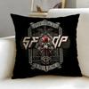 Classic Band Five Finger Death Punch Cushion Cover Soft & Easy-Wash Pillow Case – Versatile for Couch, Bed, Travel and Office