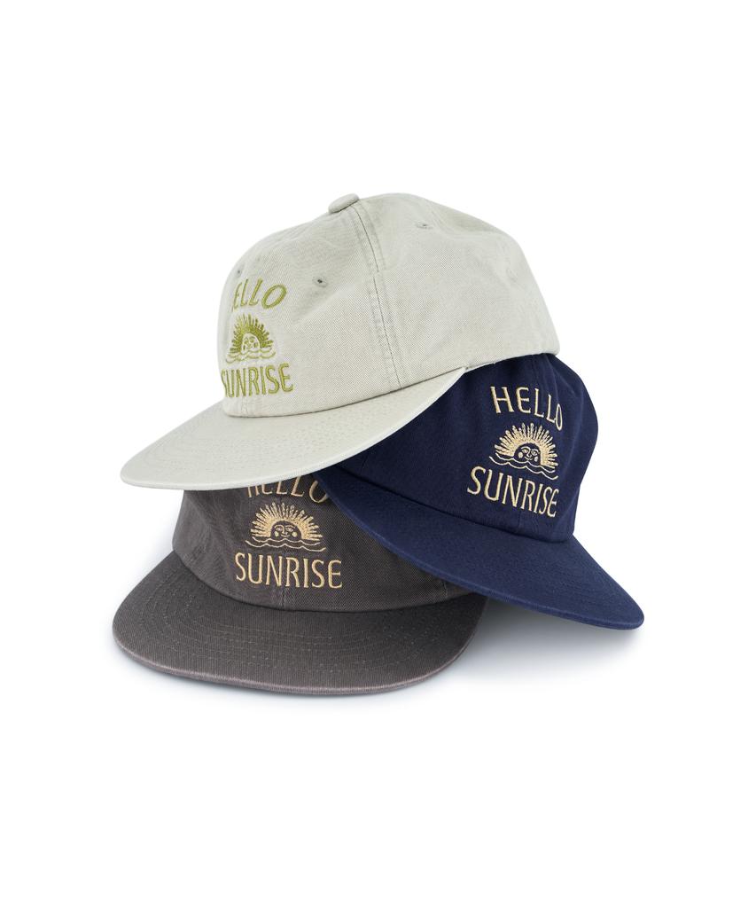 HELLO SUNRISE Broadway Relaxed Fit 6P Cap_Navy
