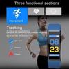 Módní hodinky pro muže ženy Barva Chytrý náramek Vodotěsný Sportovní chytrý pásek Sledovač IP67 Monitor Krokoměr Aktivita IOS Andriod Srdeční tep Unikátní