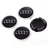 For Audi 8V4PCS Automotive Wheel Hub Center Cover Badge Modification Accessories Suitable for Audi S4 S6 A1 A2 Q2 Q3 TT A3 A4 A5 A6 A7 A8