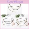 Elegante Parelketting Metalen Taille Riem Voor Dames Met Pak En Jurk Accessoires