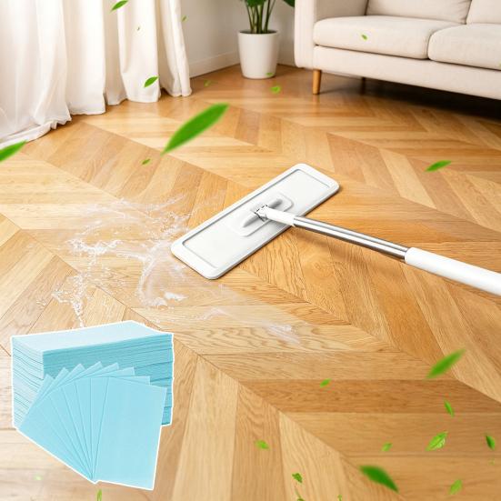 100Pcs Floor Cleaning Tablets, Fragrance Retention Floor Cleaner, Multi-Surface Cleaner for Ceramic Tiles Wood Marble Floors