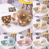 Girls 2-8 Age Tourism Sun Hat Flower Children Sun Hat And Bag Set