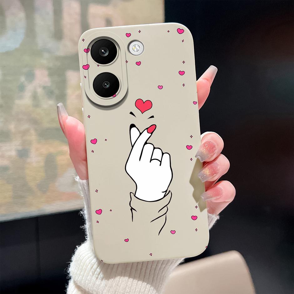 Für Xiaomi Poco X8 Pro X8 Pro Max Hüllen Buntes Liebesherz Anti-Fall Künstlerischer Schutz für PocoX8Pro PocoX8ProMax Rückseite