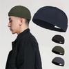 Moda Düz Renk Bere Şapkalar Skullcap Docker Şapka Denizci Şapkası Erkek Kadın Kova Şapkası Kenarsız Şapka Ayarlanabilir Baba Şapkası