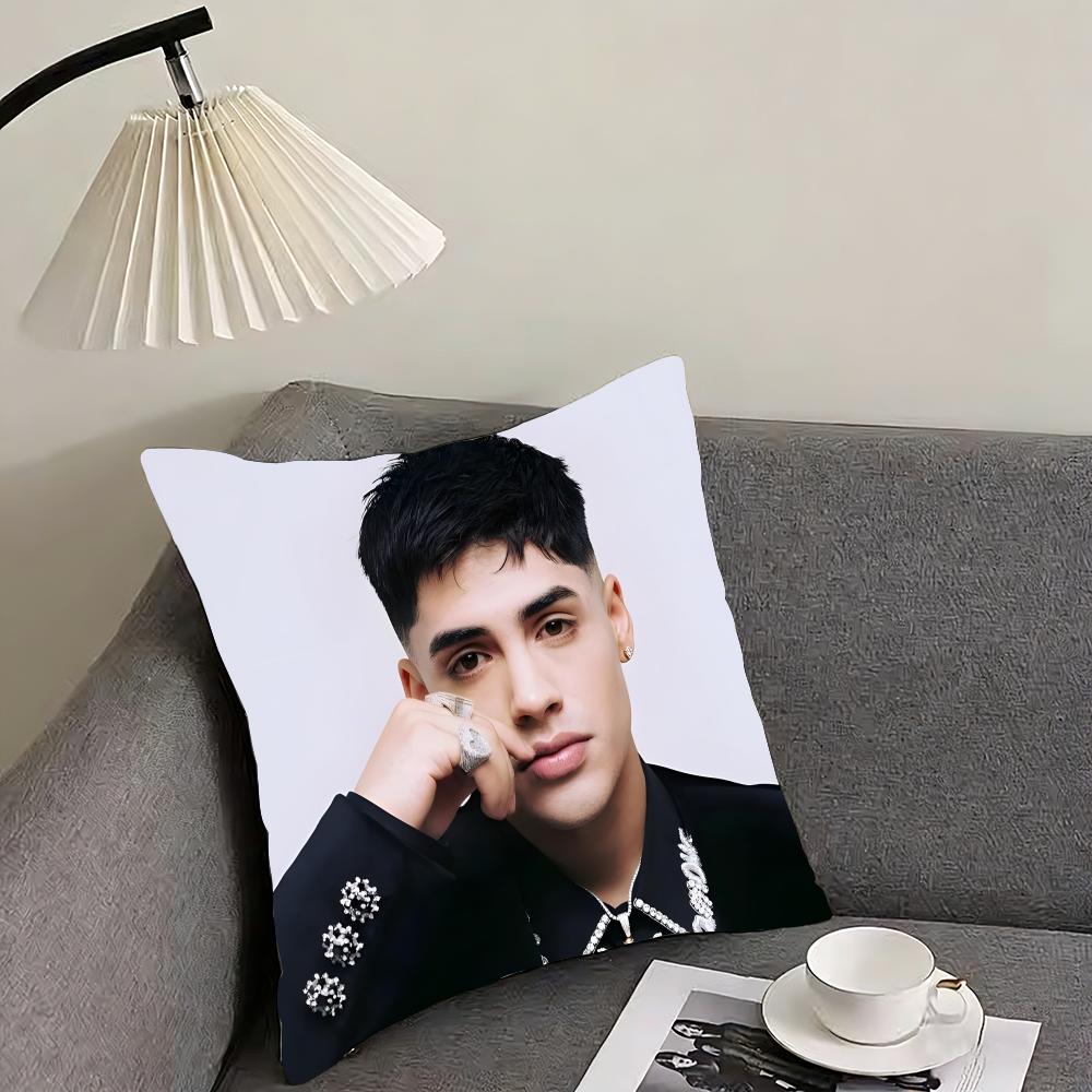 C-Cris M-Mj Singer Cushion Cover Pillowcase Ultra Soft Skin Friendly Fabric Cloud Like Comfort & Concealed Zipper