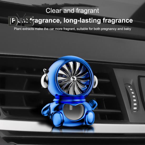 Car Air Freshener Vent Clip Cooling Fan Long Lasting Fragrance Universal SUV Truck Auto Aromatherapy Diffuser Ornament Car Interior Accessories