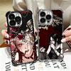 NaNa Osaki Anime Plating Telefoonhoesje Voor Iphone 16 17 Pro Max Air 16E 14 15 Plus 12 13 Mini Anti-Val Luchtzak Cover
