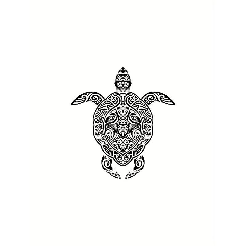 European Size Big Turtle Pattern Men's T-shirt For Summer Outdoor, Casual Graphic Male Clothing, Gift For Men