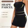 Strapless Shapewear Body Shaper for Women Tummy Control Full Slip Shapewear Under Dress Adjustable Spaghetti Strap
